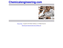 Tablet Screenshot of chemicalengineering.com
